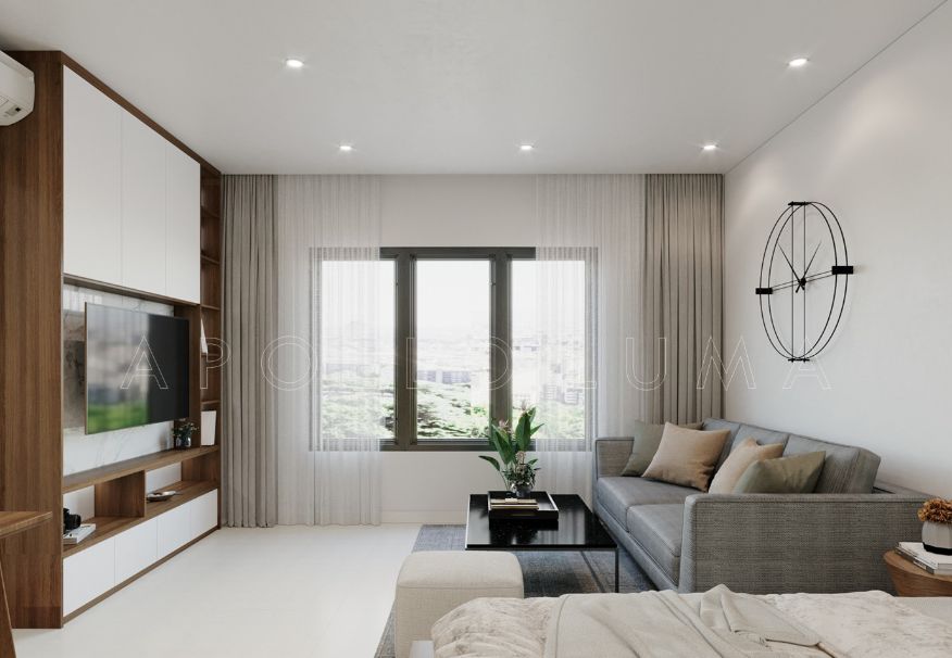 Cho thuê căn hộ Studio toà GS6 The Miami Vinhomes Smart City, DT 29m2, view nội khu